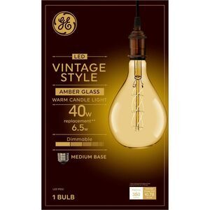 GE Household Lighting -  Vintage LED Light Bulb Amber Amber